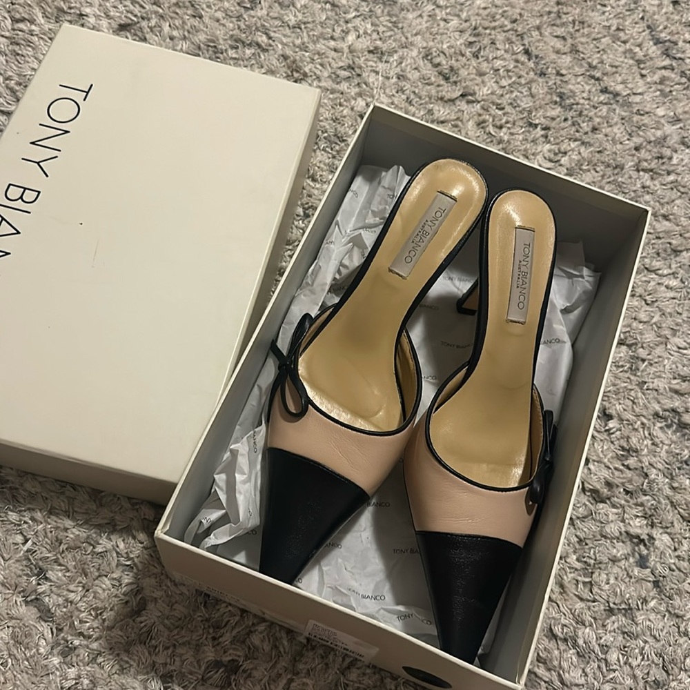 Tony Bianco Shirley mule